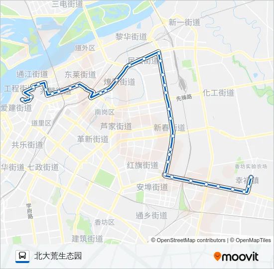 53路 Bus Line Map
