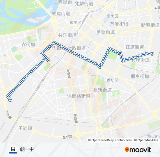 59路 Bus Line Map