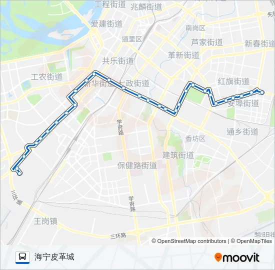 59路 Bus Line Map