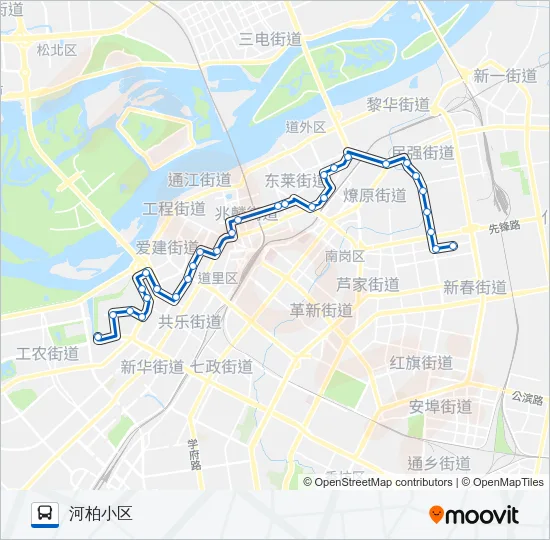 61路 Bus Line Map