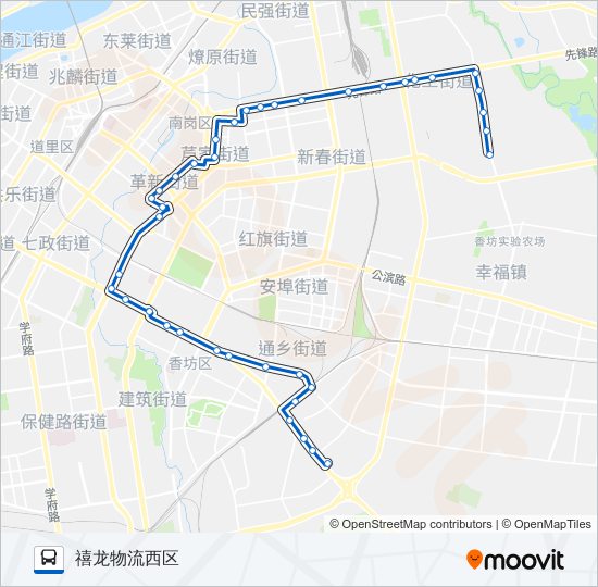 62路 bus Line Map