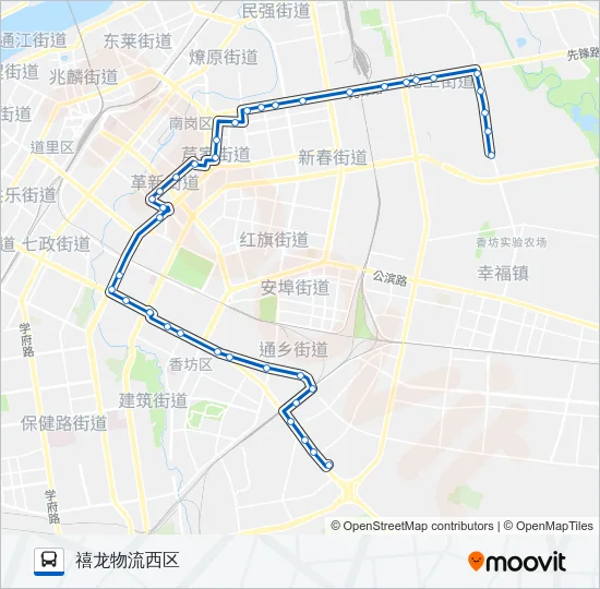 62路 Bus Line Map