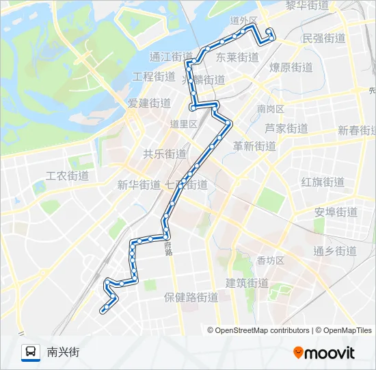 64路 Bus Line Map