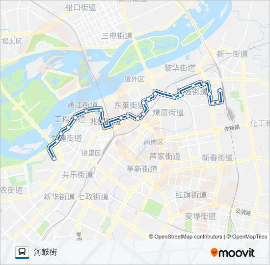 65路 Bus Line Map