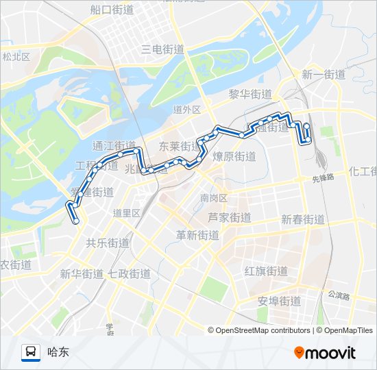 65路 bus Line Map