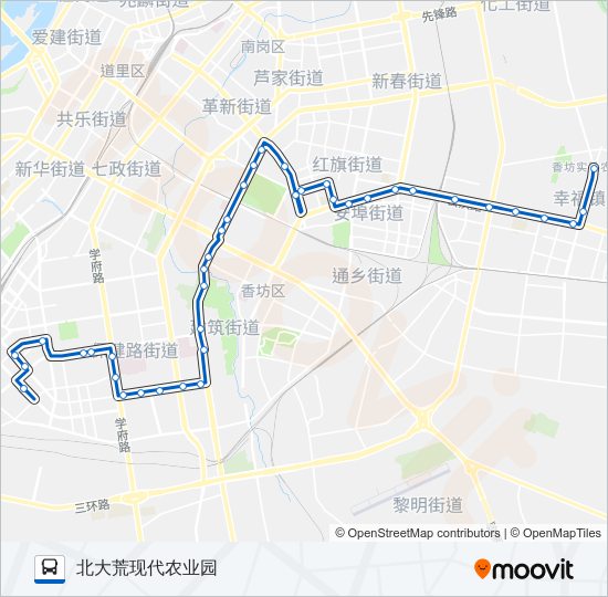 69路 bus Line Map