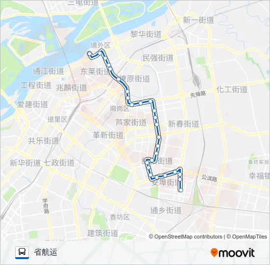 70路 Bus Line Map