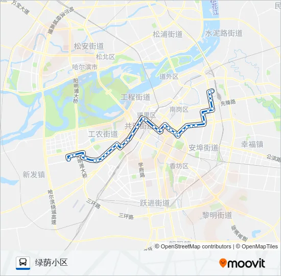 71路 Bus Line Map