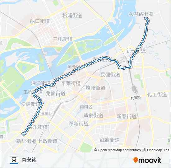 79路 Bus Line Map