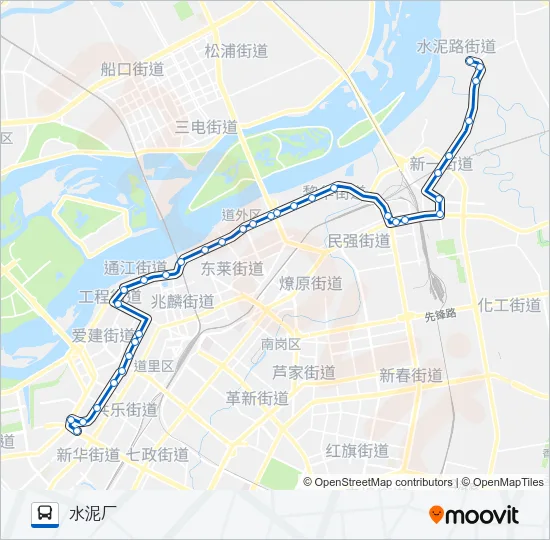79路 Bus Line Map