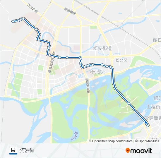 80路 Bus Line Map