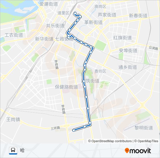 公交81路的线路图