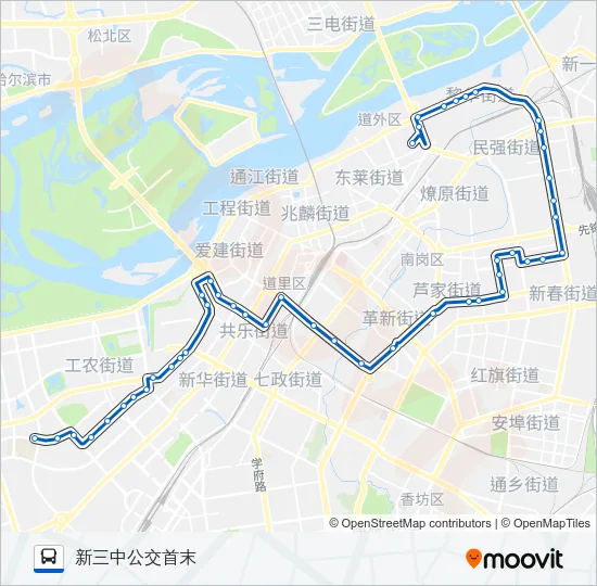 84路 Bus Line Map