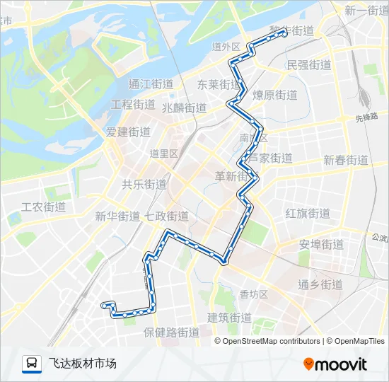 87路 Bus Line Map