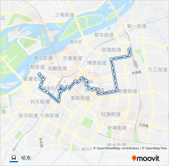 89路 Bus Line Map