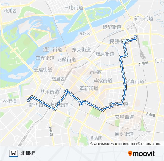 90路 bus Line Map