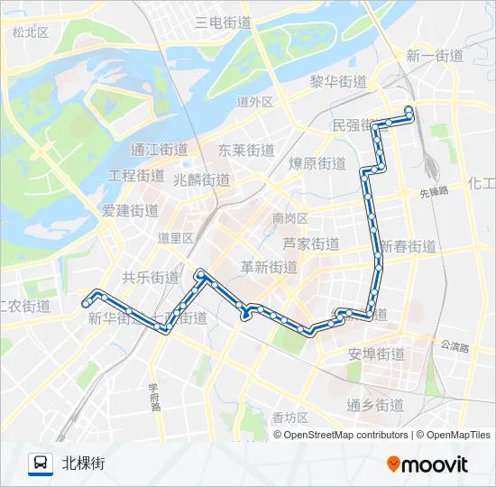 90路 Bus Line Map