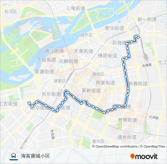 90路 Bus Line Map