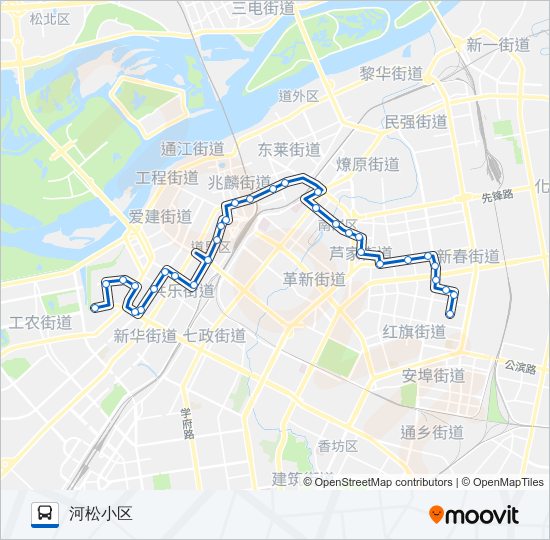 91路 bus Line Map