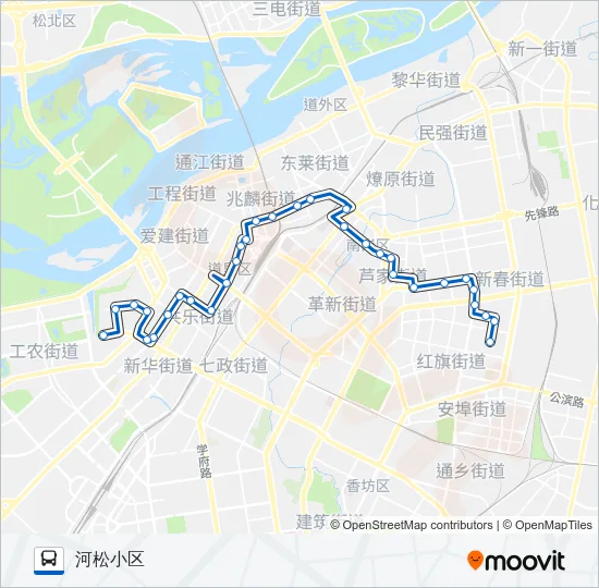 91路 Bus Line Map