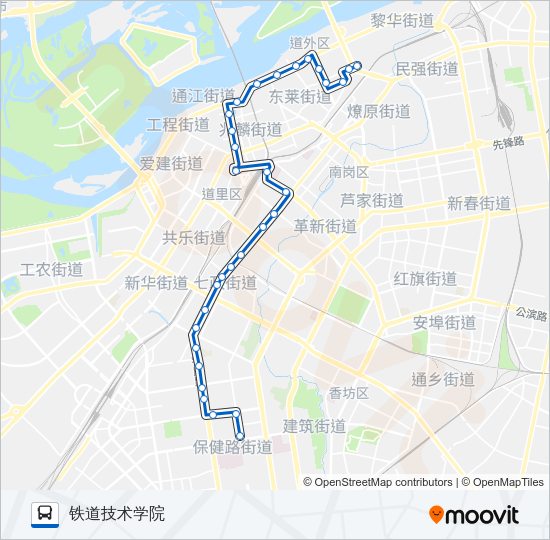 公交94路的线路图