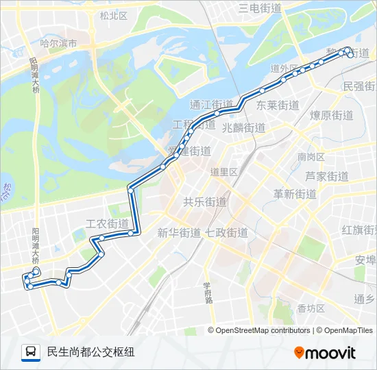 95路 Bus Line Map