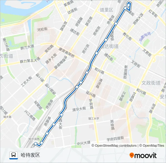 96路 Bus Line Map