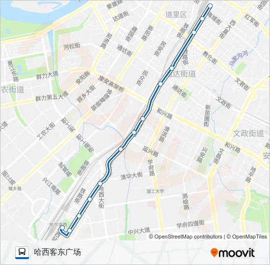 96路 Bus Line Map