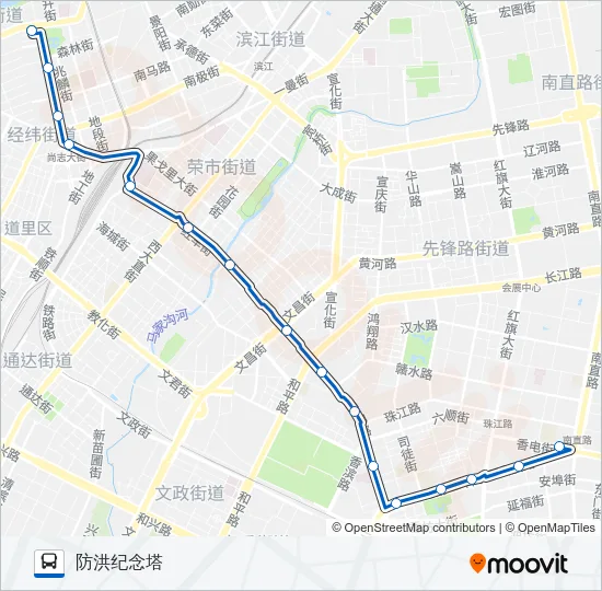 103路 Bus Line Map