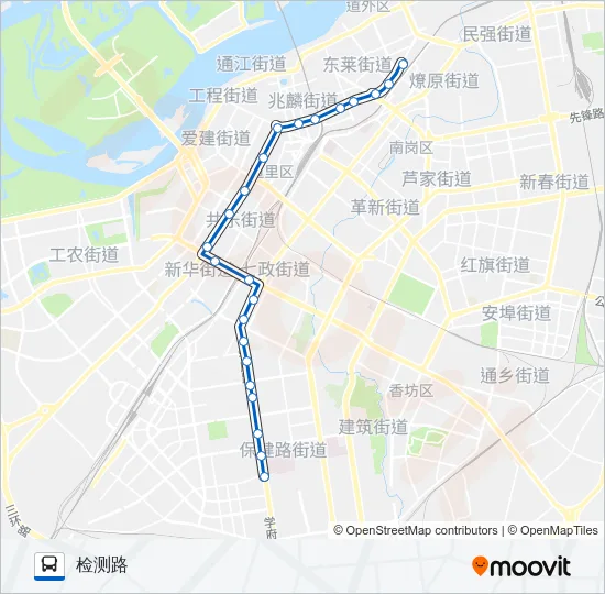 106路 Bus Line Map