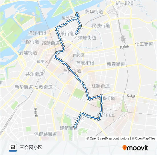 108路 Bus Line Map