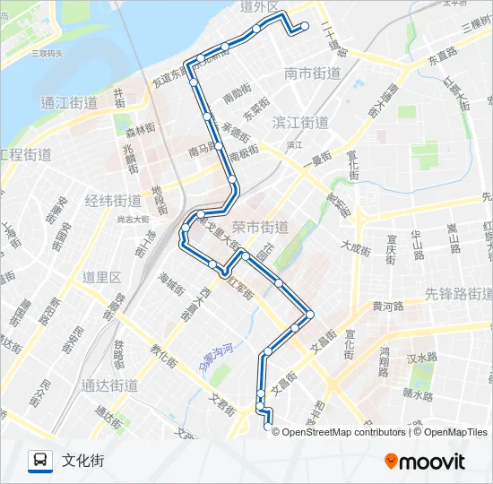 109路 Bus Line Map