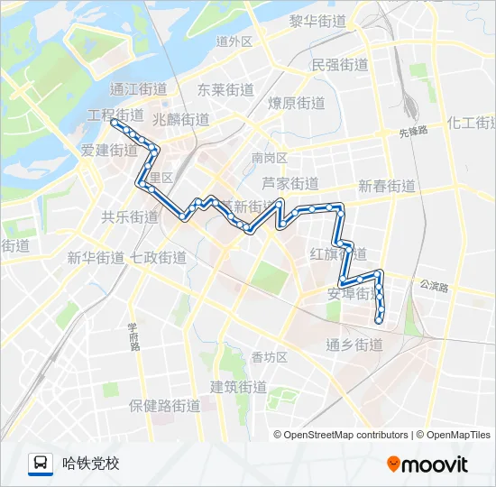 112路 Bus Line Map