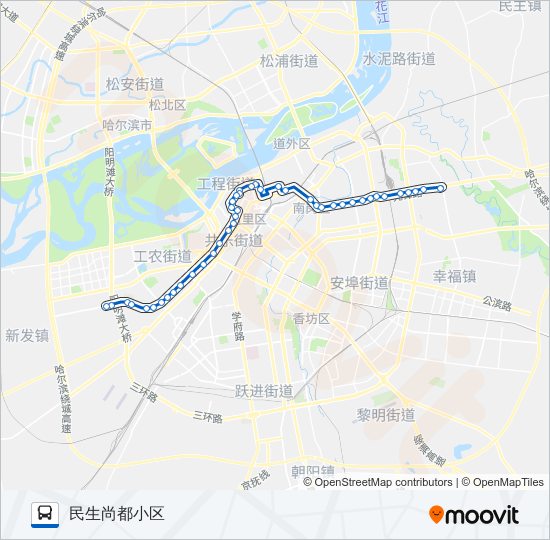 113路 bus Line Map