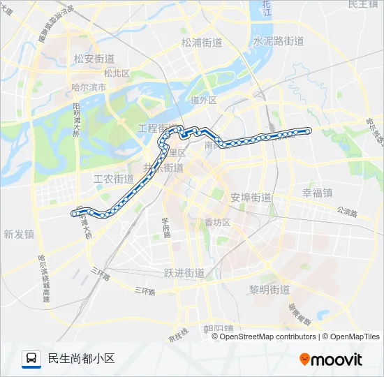 113路 Bus Line Map