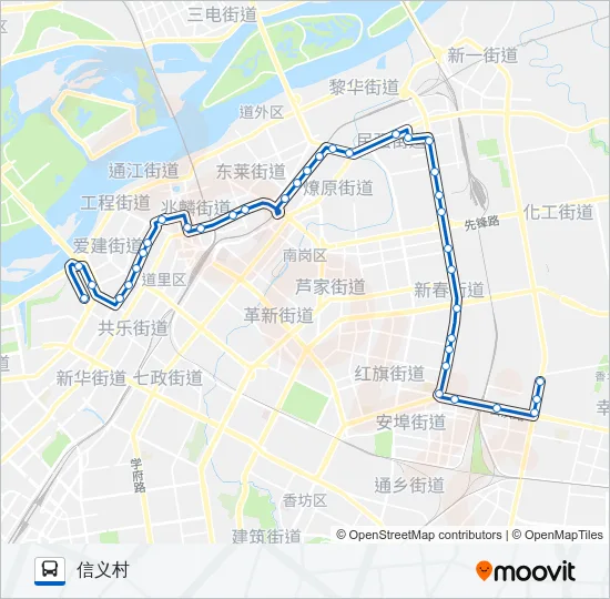 116路 Bus Line Map