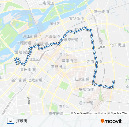 116路 Bus Line Map