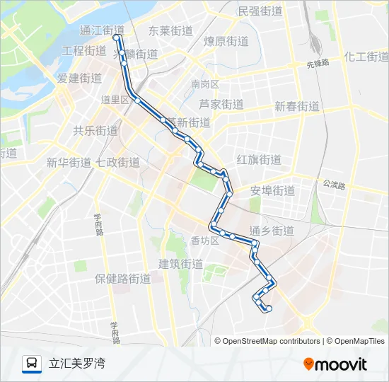 118路 Bus Line Map