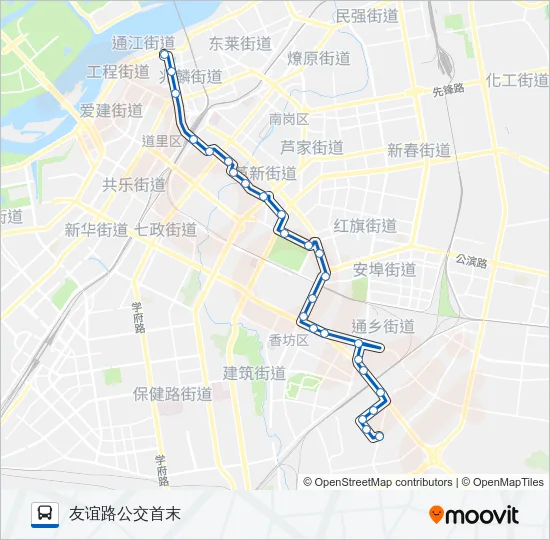 118路 Bus Line Map