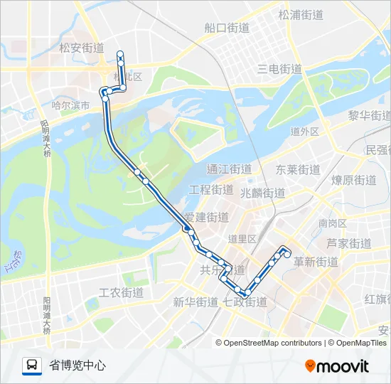 119路 Bus Line Map