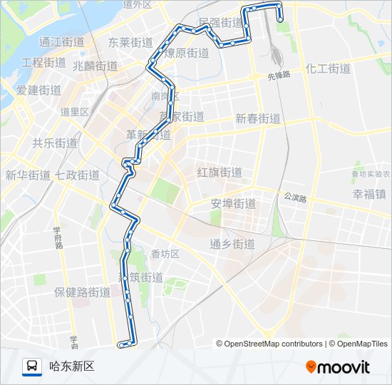 121路 bus Line Map