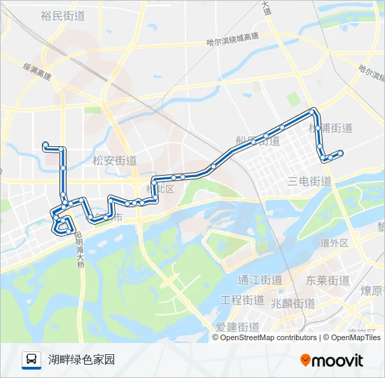122路 Bus Line Map