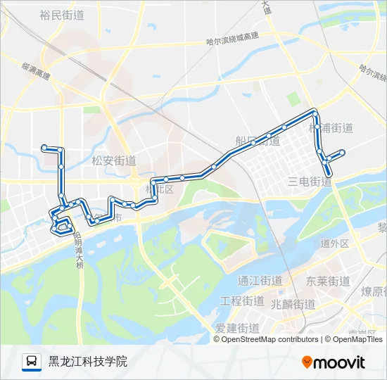 122路 Bus Line Map
