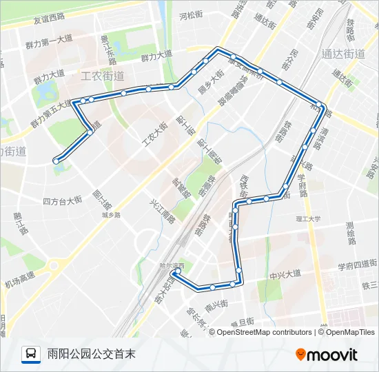 124路 Bus Line Map