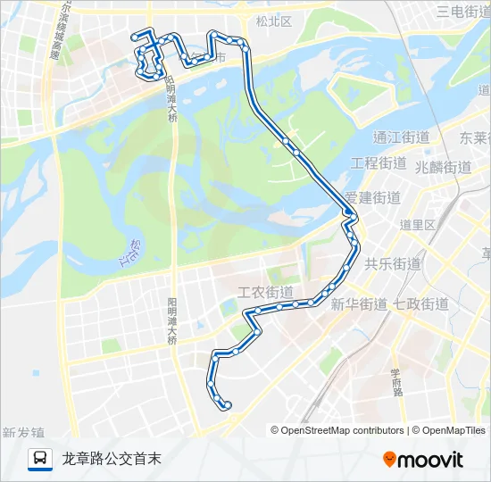 125路 Bus Line Map