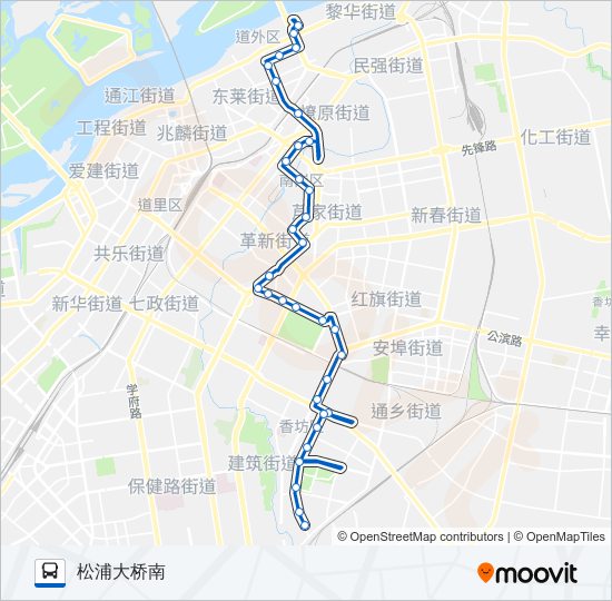 202路 bus Line Map