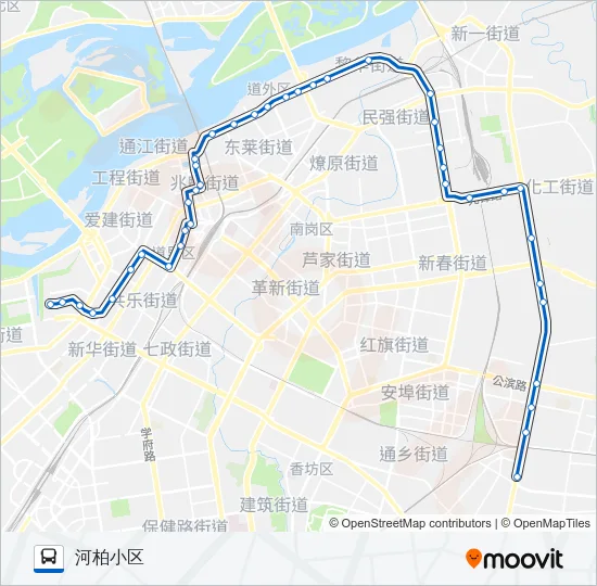 206路 Bus Line Map