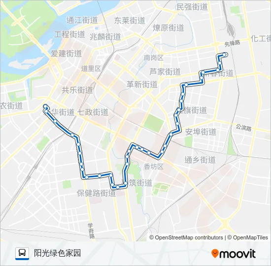 209路 Bus Line Map