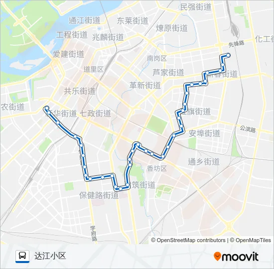 209路 Bus Line Map