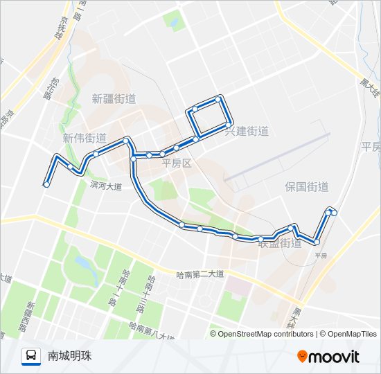 210路 bus Line Map